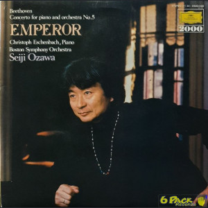 BEETHOVEN / SEIJI OZAWA / BOSTON SYMPHONY ORCHESTRA - PIANO CONCERTO NO. 5 "EMPEROR"