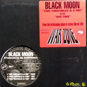 BLACK MOON - TWO TURNTABLES & A MIC