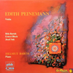 EDITH PEINEMANN, HELMUTH BARTH - EDITH PEINEMANN - VIOLIN, HELMUTH BARTH - PIANO