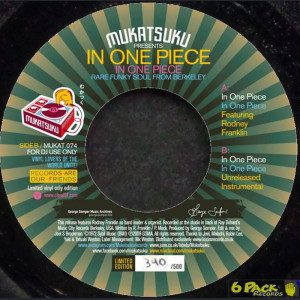 IN ONE PEACE - IN ONE PIECE