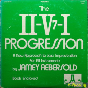 JAMEY AEBERSOLD - THE II-V7-I PROGRESSION (with booklet)