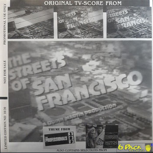 PATRICK WILLIAMS AND HIS ORCHESTRA, LAURIE JOHN.. - ORIGINAL TV-SCORE FROM: THE STREETS OF SAN FRAN..