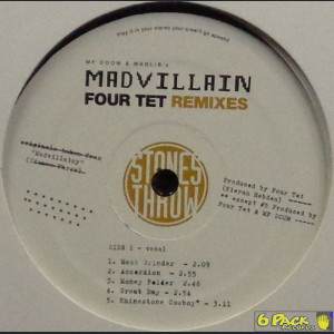 MADVILLAIN (MF DOOM + MADLIB) - FOUR TET REMIXES