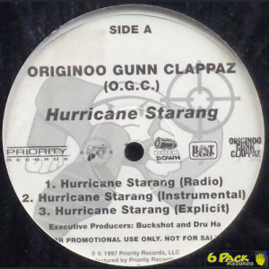ORIGINOO GUNN CLAPPAZ - HURRICANE STARANG / GUNN CLAPP / DANJER