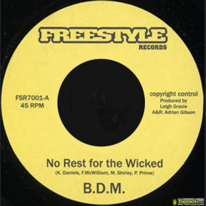 B.D.M. - NO REST FOR THE WICKED / STING IN THE TAIL