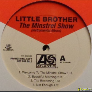 LITTLE BROTHER (& 9TH WONDER) - THE MINSTREL SHOW (INSTRUMENTAL ALBUM)