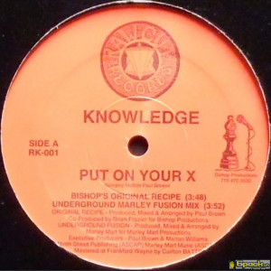 KNOWLEDGE  - PUT ON YOUR X