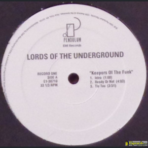 LORDS OF THE UNDERGROUND - KEEPERS OF THE FUNK (only A+B Side)