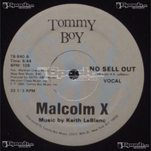 MALCOLM X - NO SELL OUT