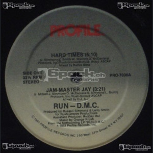 RUN D.M.C. - HARD TIMES / JAM-MASTER JAY