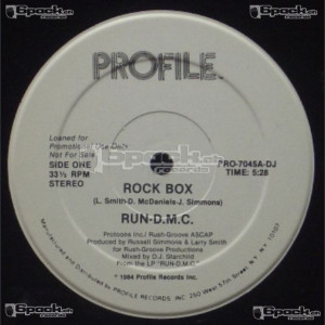 RUN D.M.C. - ROCK BOX PROMO !