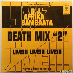 D.J. AFRIKA BAMBAATA - DEATH MIX "2"