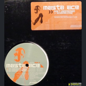 MASTA ACE - DON'T UNDERSTAND (PUMP IT LIKE THIS) / ACKNOWLEDGE