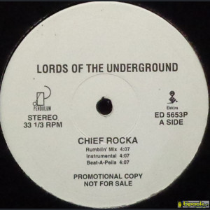 LORDS OF THE UNDERGROUND - CHIEF ROCKA