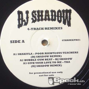 DJ SHADOW - 4-TRACK REMIXES