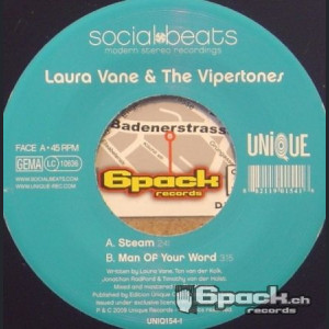 LAURA VANE & THE - STEAM / MAN OF YOUR WORD