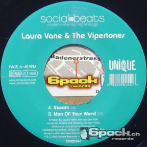 LAURA VANE & THE VIPERTONES - STEAM / MAN OF YOUR WORD
