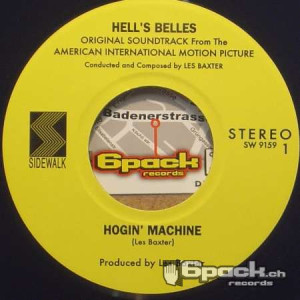 LES BAXTER - HOGIN' MACHINE / HOT WIND