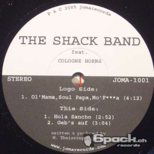THE SHACK BAND - THE SHACK BAND EP
