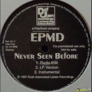 EPMD - NEVER SEEN BEFORE
