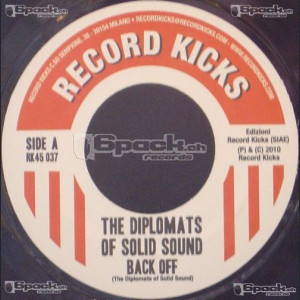 DIPLOMATS OF SOLID SOUND - BACK OFF / BOOGALOO