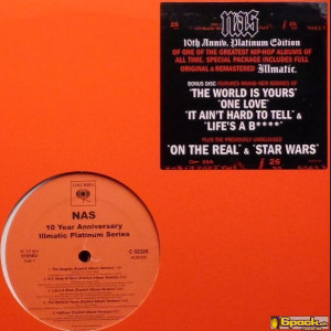 NAS - 10 YEAR ANNIVERSARY ILLMATIC PLATINUM SERIES