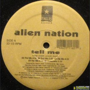 ALIEN NATION - TELL ME / ELECTRIC LADY