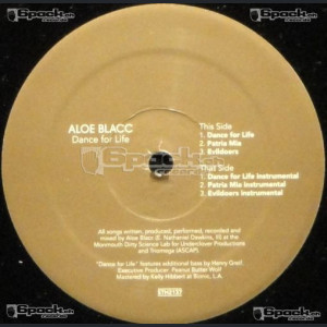 ALOE BLACC - DANCE FOR LIFE