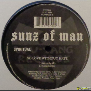 SUNZ OF MAN - NO LOVE WITHOUT HATE
