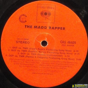 THE MADD RAPPER - DOT VS. TMR