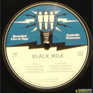 BLACK MILK - THIRD MAN LIVE 04-08-2011