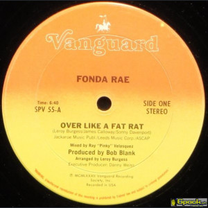 FONDA RAE - OVER LIKE A FAT RAT