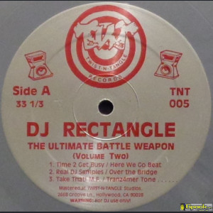 DJ RECTANGLE - THE ULTIMATE BATTLE WEAPON (VOLUME TWO)