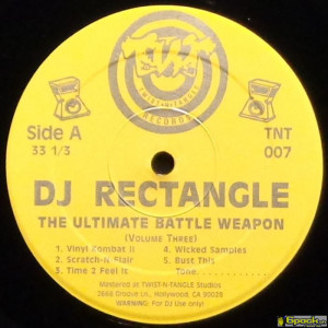 DJ RECTANGLE - THE ULTIMATE BATTLE WEAPON (VOL THREE) - 007
