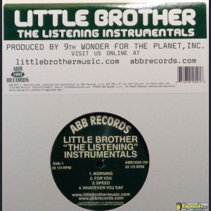 LITTLE BROTHER  - THE LISTENING (INSTRUMENTALS)