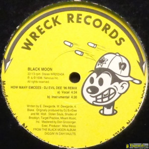 BLACK MOON - HOW MANY EMCEES (DJ EVIL DEE '96 REMIXES)