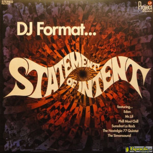 DJ FORMAT - STATEMENT OF INTENT