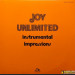 JOY UNLIMITED - INSTRUMENTAL IMPRESSIONS