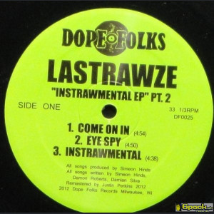 LASTRAWZE - INSTRAWMENTAL EP PT.2