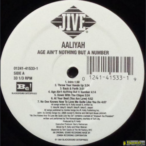 AALIYAH - AGE AIN'T NOTHING BUT A NUMBER