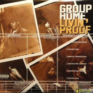 GROUP HOME - LIVIN' PROOF  (Deluxe Edition)