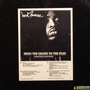 LORD FINESSE - FROM THE CRATES TO THE FILES