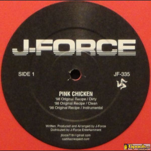 J-FORCE - PINK CHICKEN EP (PINK VINYL)