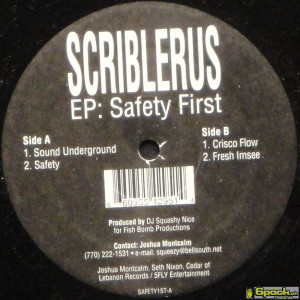 SCRIBLERUS - SAFETY FIRST