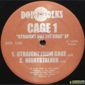 CAGE 1 - STRAIGHT OUT THE CAGE EP