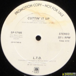 L.T.D. - CUTTIN' IT UP