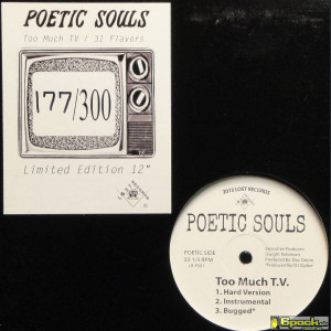 POETIC SOULS - TOO MUCH T.V. / 31 FLAVORS