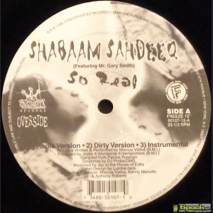 SHABAAM SAHDEEQ - SO REAL / IT COULD HAPPEN