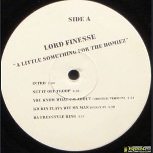 LORD FINESSE - A LITTLE SOMETHING FOR THE HOMIEZ