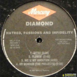 DIAMOND - HATRED, PASSIONS AND INFIDELITY